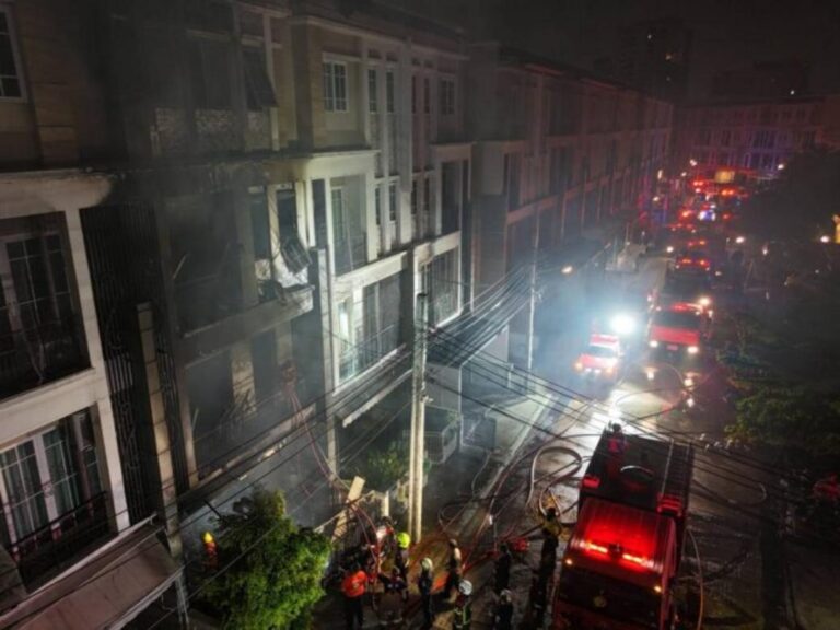 【タイ・バンナー】高級住宅街で火災、2名死亡2名負傷