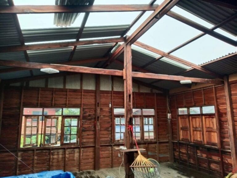 【タイ】7県を襲った夏の嵐、家屋268棟に被害
