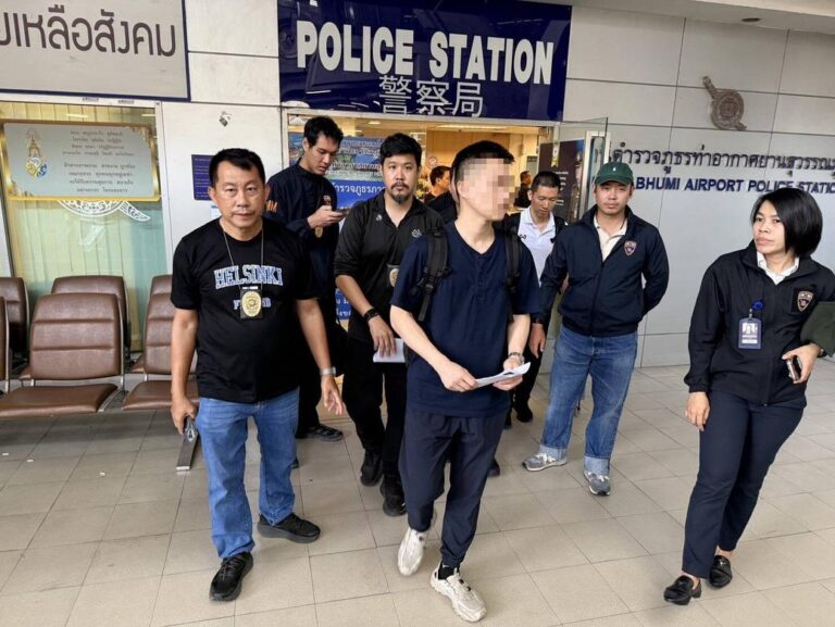 【タイ・パタヤ】薬物密売容疑のカナダ人、スワンナプーム空港で逮捕