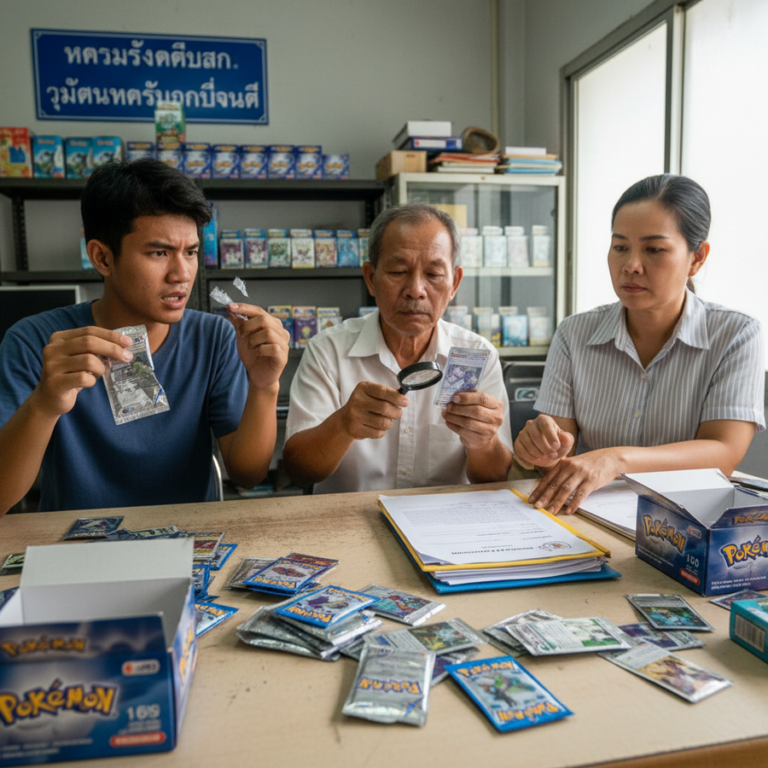 タイのポケモンカード詐欺、被害者が窃盗罪で告発