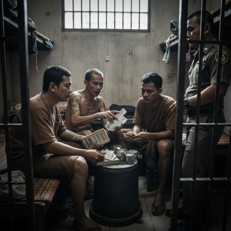 【バンコク】受刑者が刑務所内の不正を告発、不当な扱いや携帯使用許可