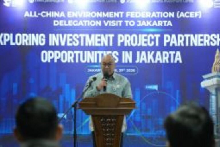 ジャカルタ、中国とグリーン投資で連携強化へ