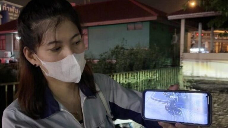 アユタヤ県バンパイン郡で工場女性のバイク盗難、警察署から50m