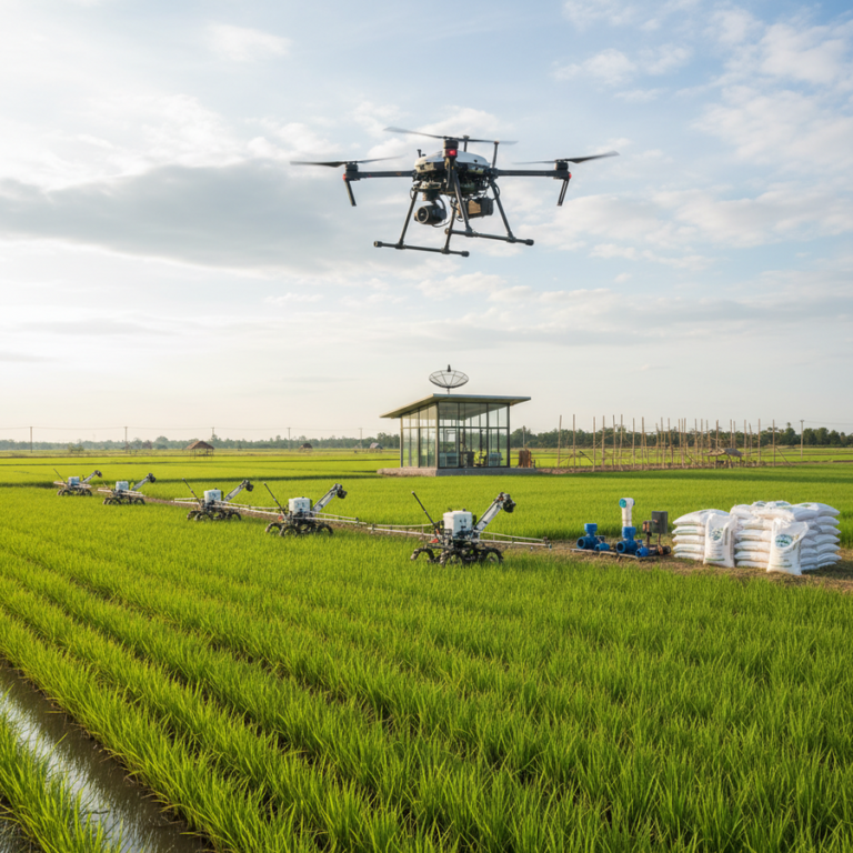 タイ政府、AI活用でコメ産業を強化へ