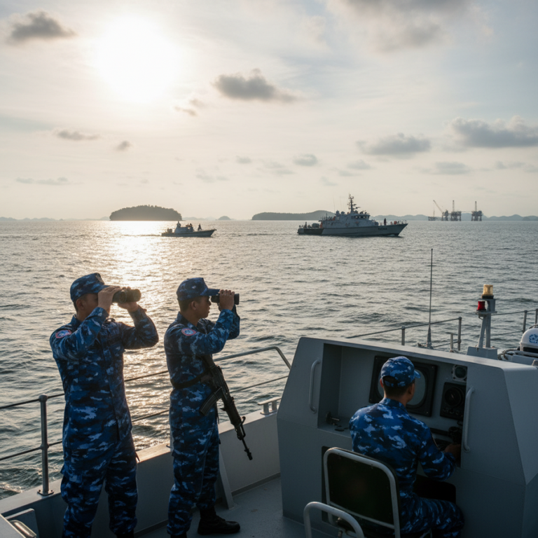 【タイ・バンコク】カンボジアとの海洋協定破棄、海軍が安全保障への影響否定