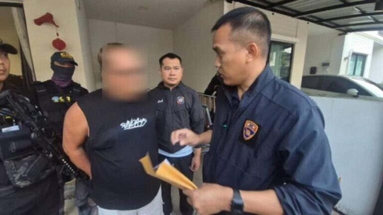 【タイ・コンケン】児童性的虐待犯を逮捕
