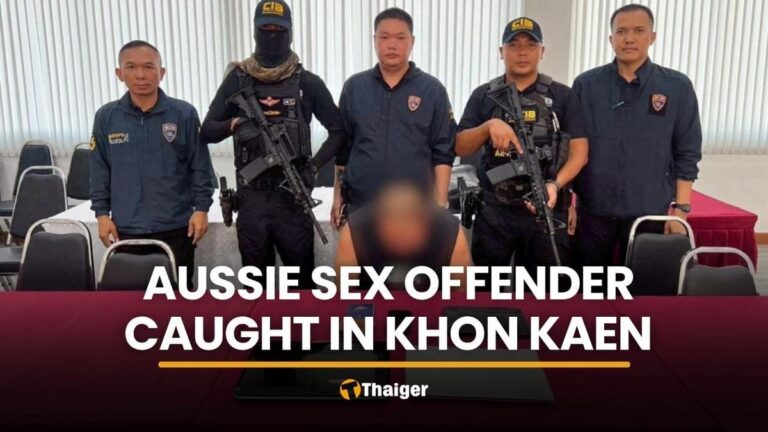 【タイ・コンケーン】豪州の小児性愛者逃亡犯を逮捕、国際連携で摘発