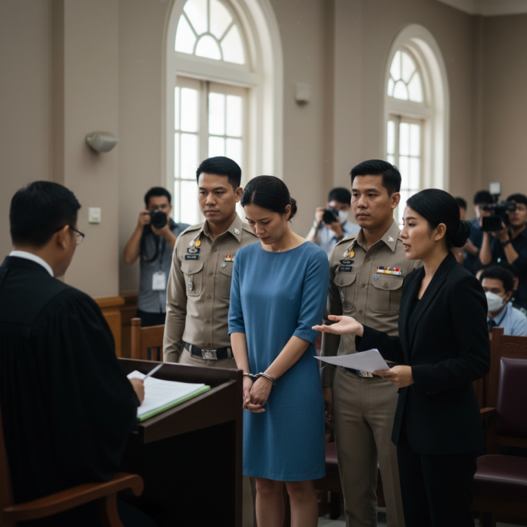 【タイ・バンコク】「アム・シアン化物」終身刑、元警官殺害で減刑