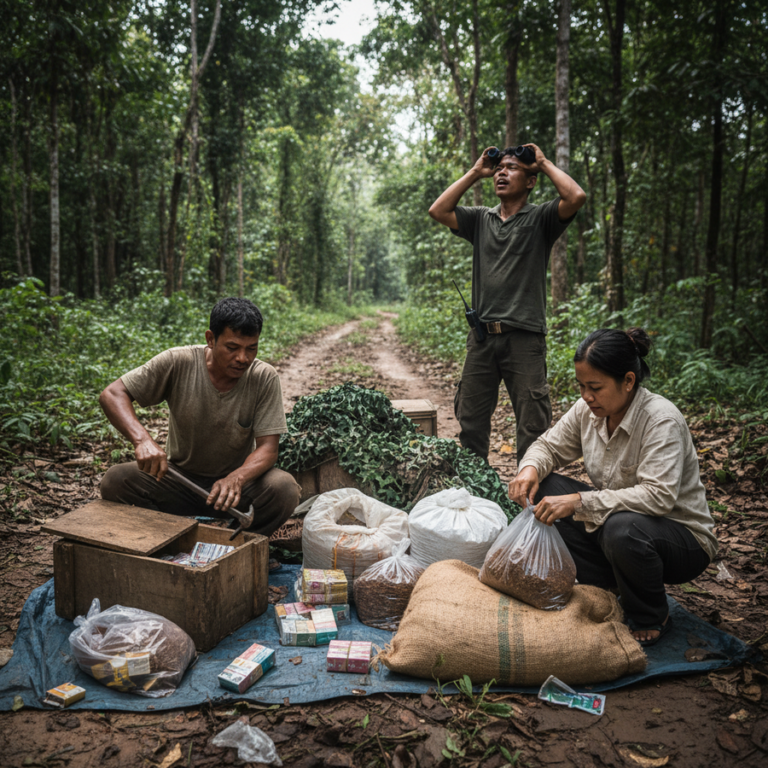 タイ南部国境での密輸取り締まり強化、罰金急増