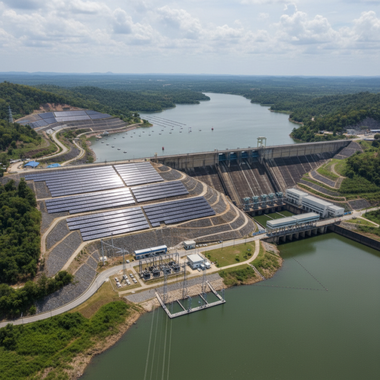 タイ発電公社、タク・カンチャナブリで大規模太陽光発電計画