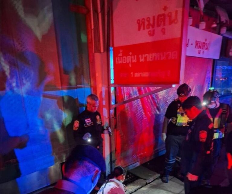 バンコク・タリンチャン区で男性刺殺、飲酒トラブルか