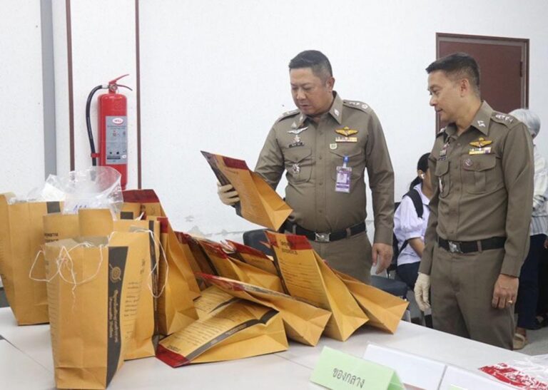 【プーケット】タイシルクにヘロイン6kg隠匿、豪州へ密輸未遂