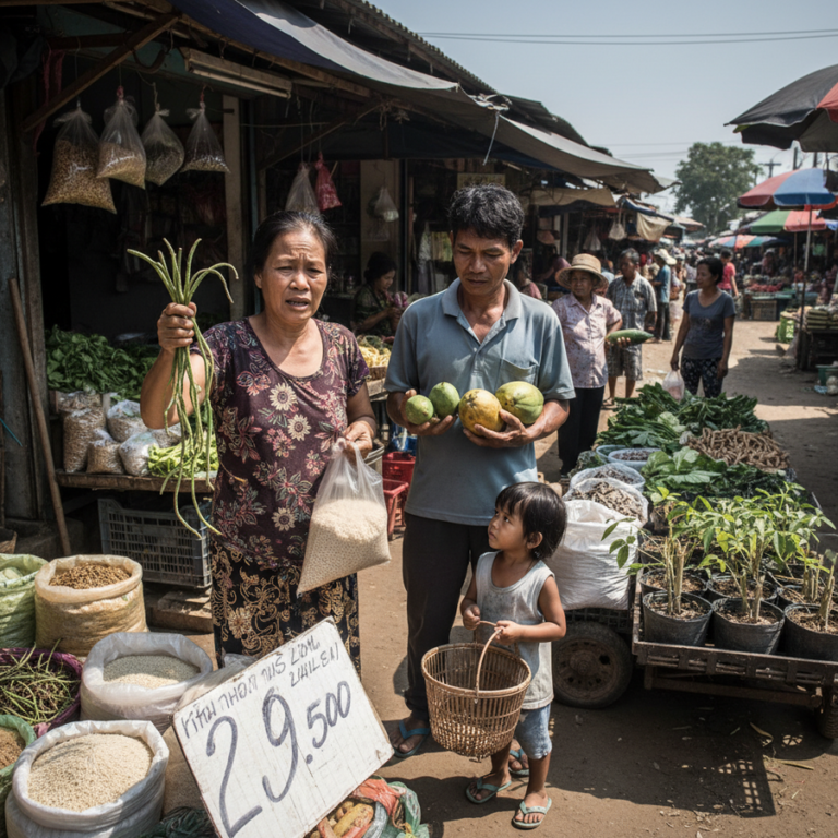 タイを含むアジアでインフレ加速：エルニーニョ現象が食料・エネルギー価格を直撃