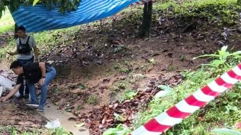 ナコンシータマラート県、元警察官が農園で射殺