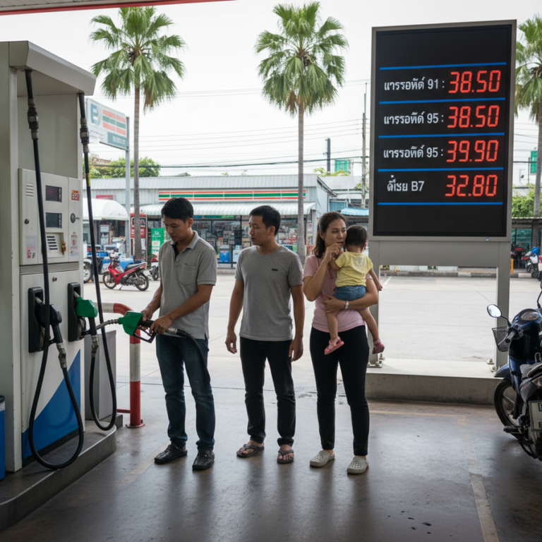 バンコクのガソリン価格動向：2026年5月16日付の最新情報
