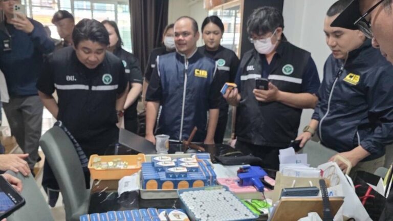 【タイ・サムットプラーカーン】猫用偽造薬工場を摘発