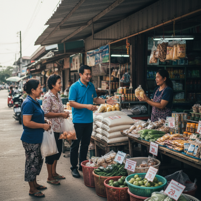 タイ全土で生活費支援再開、物価高対策を強化