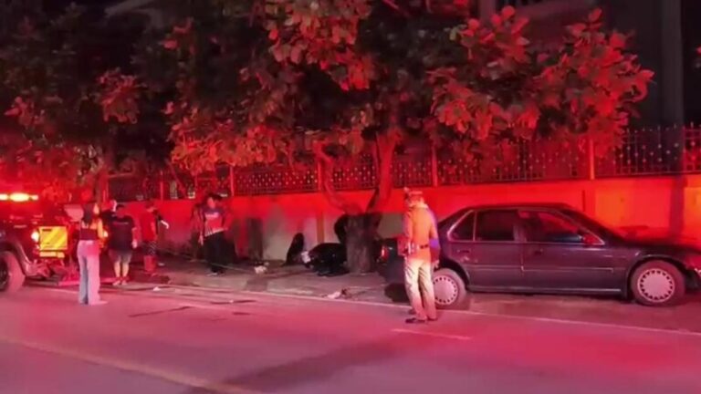 【タイ・ウドンターニー】飲酒運転疑惑の弁護士が事故、検知拒否し警察罵倒