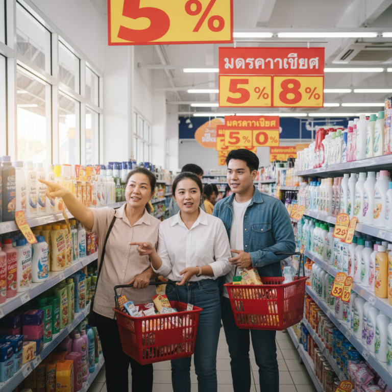 タイ商業省とユニリーバ連携、ノンタブリーで生活必需品最大50%割引