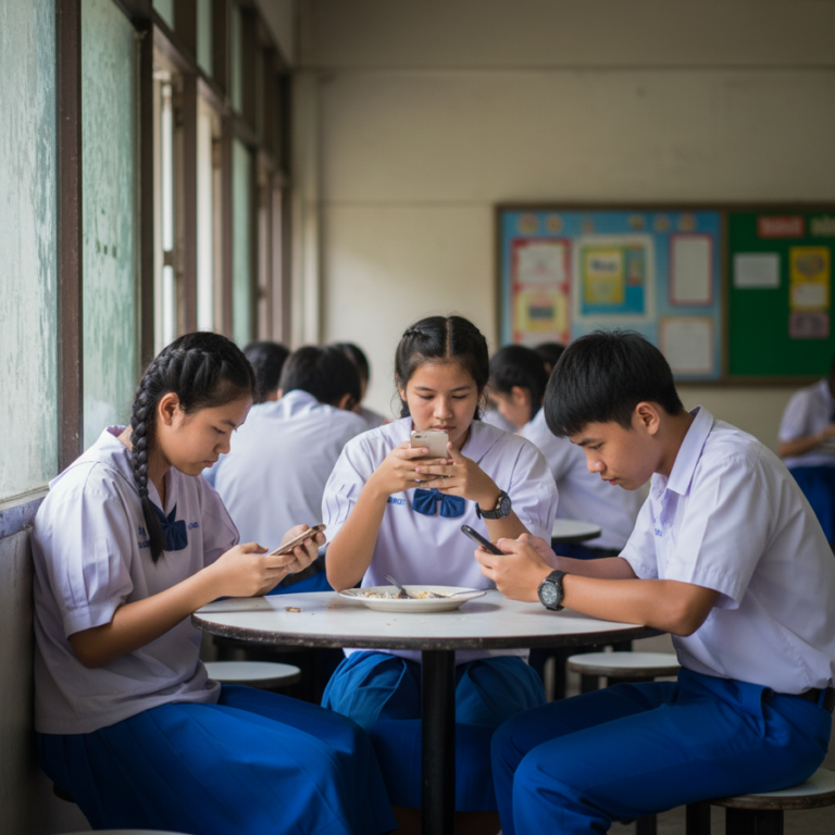 バンコク都の学校、新学期から携帯電話使用を制限