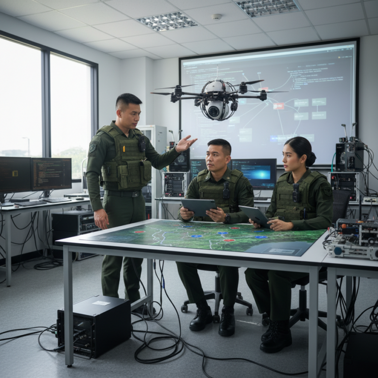 【タイ・バンコク】AI主導の防衛計画を推進