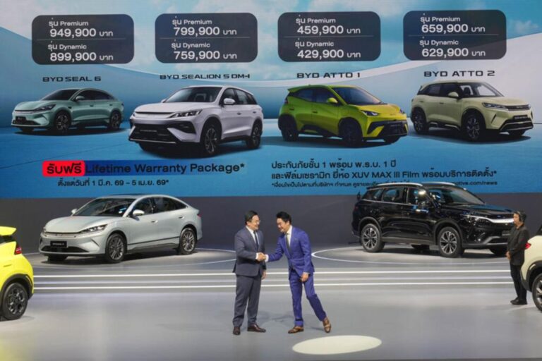 バンコクでBYDのEV納車遅延、世界需要増が影響