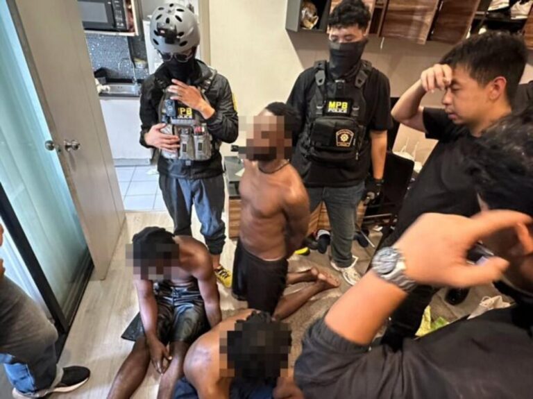 【タイ・ノンタブリ県】高級コンドでロマンス詐欺団摘発、ナイジェリア人6名逮捕