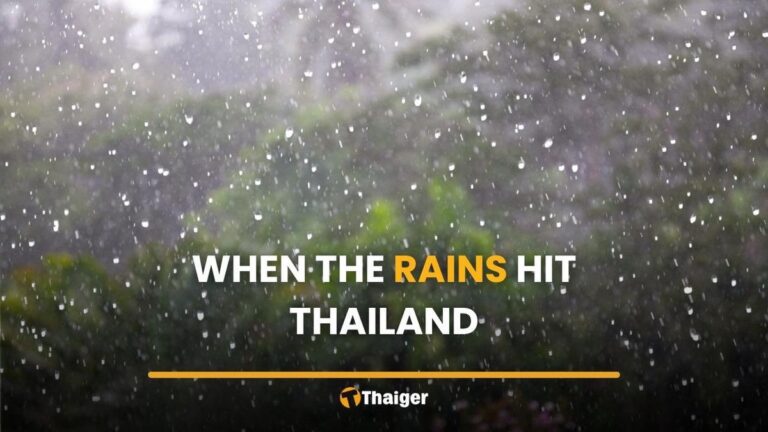 タイ全土の雨季ガイド：地域別特徴と対策