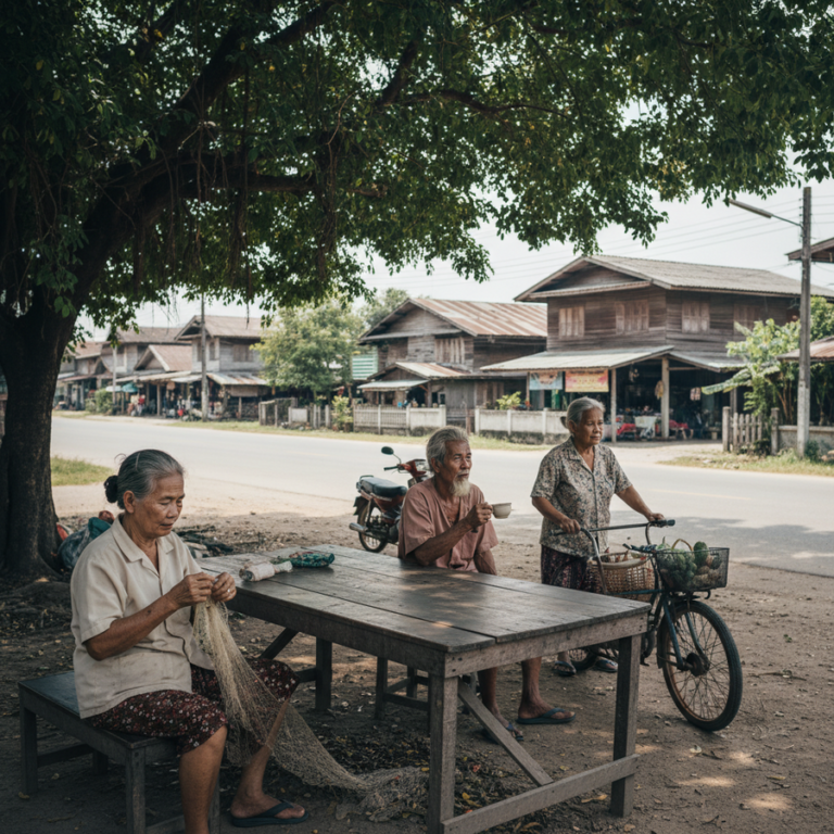 タイの経済成長に警鐘：高齢化と労働人口減少が長期的な課題に