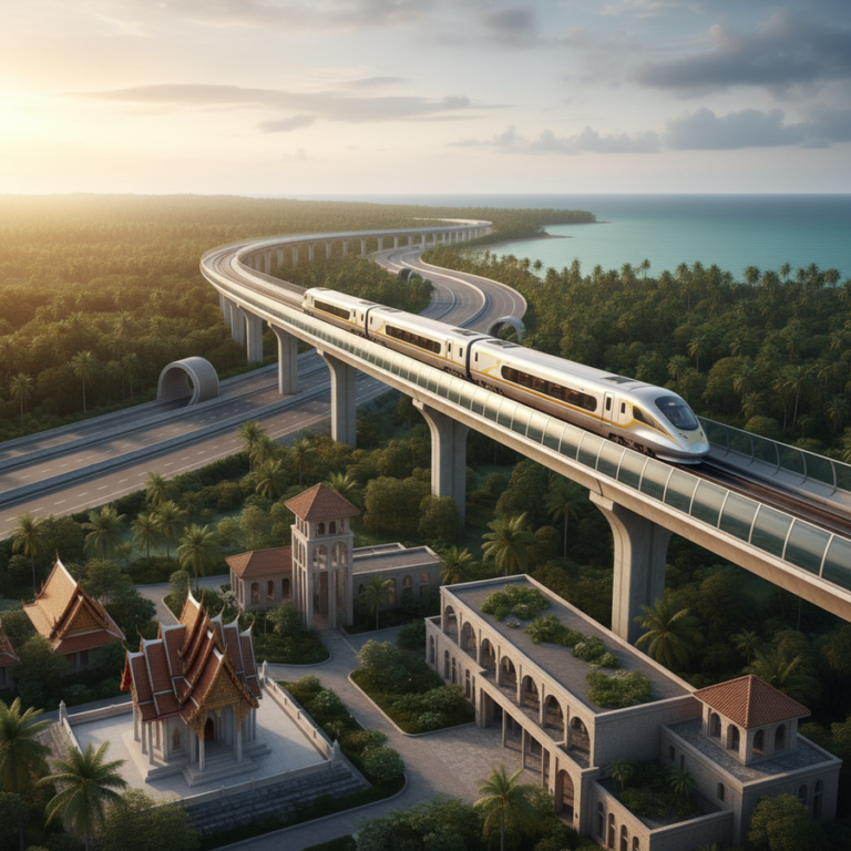 バンコクとローマが交通協力深化へ、タイの鉄道・港湾開発にイタリアが支援表明