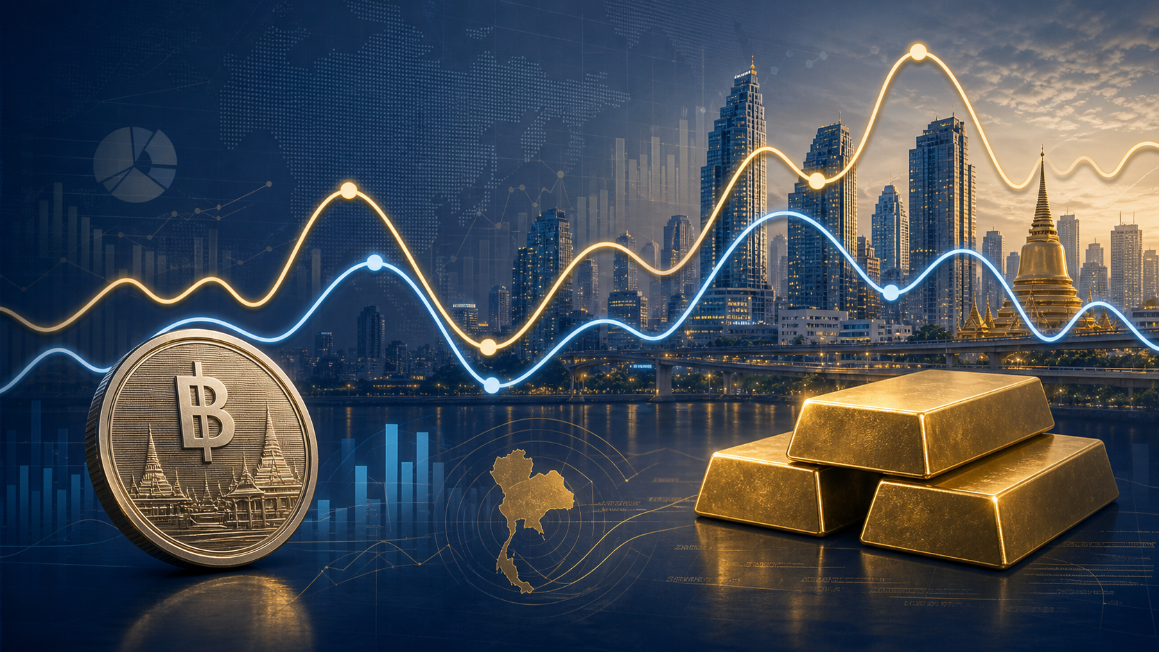 thailand baht gold price trend