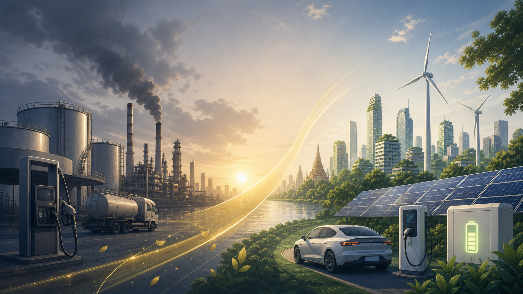 thailand fuel price energy transition