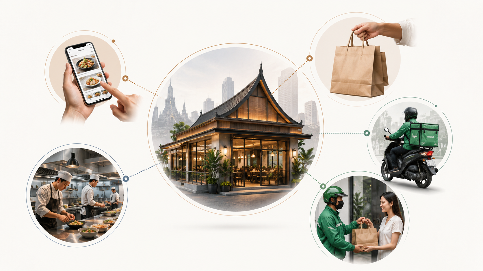 thailand restaurant digital delivery