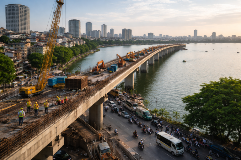 ハノイ・タイ湖周辺開発、住民エリアへの道路拡張はせず