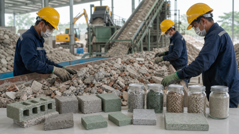 ホーチミン、建設廃棄物をエコ製品へ再生