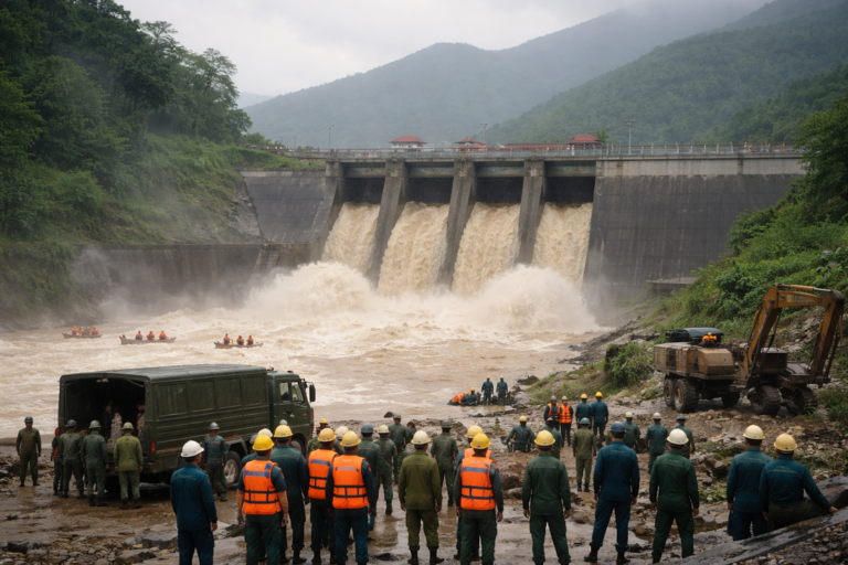 【ベトナム・ハティン省】ホケゴー湖改修、天候不順で遅延