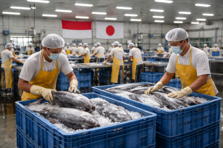 インドネシア産加工マグロ、日本向け輸出関税がゼロに