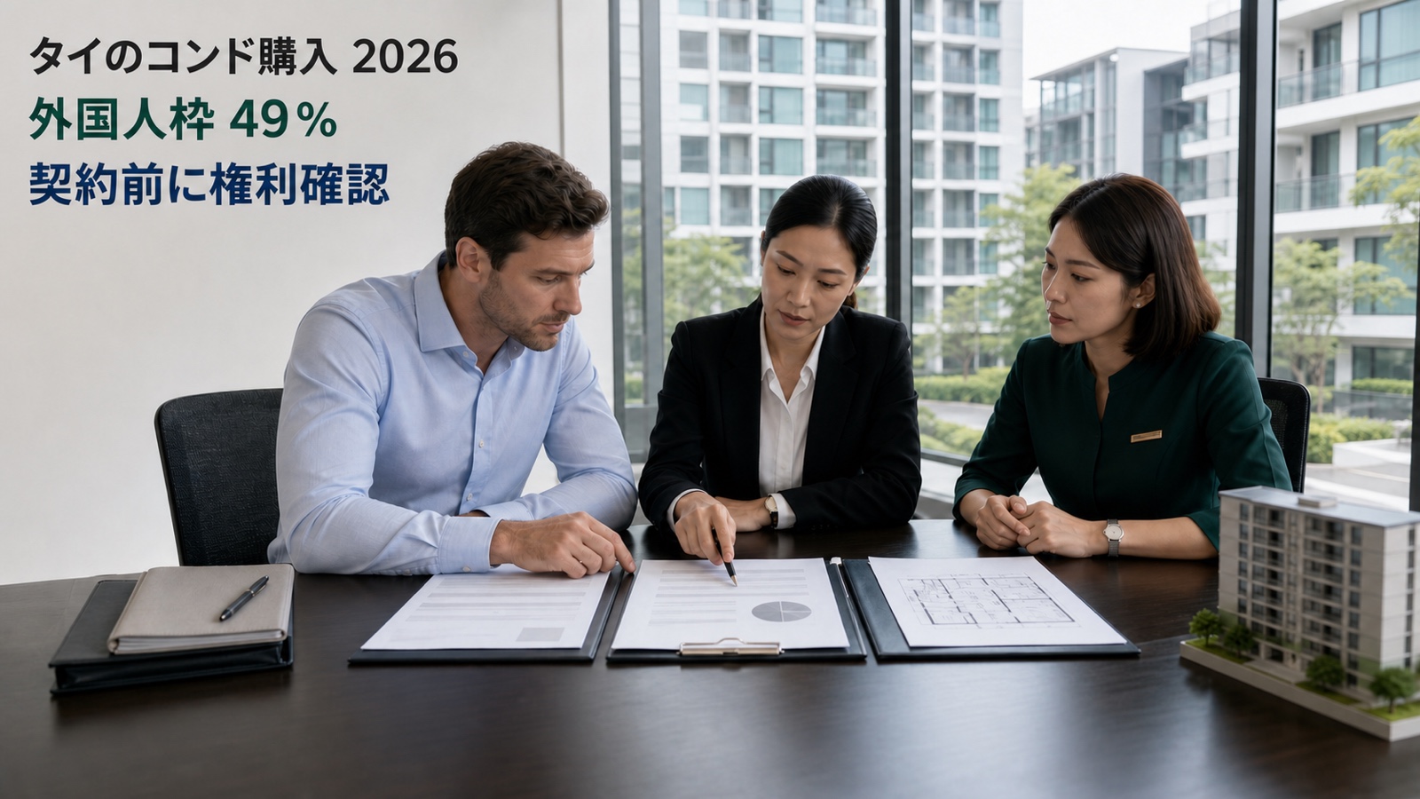 タイのコンドミニアムを外国人が購入する方法【2026年】49％枠・海外送金・FET