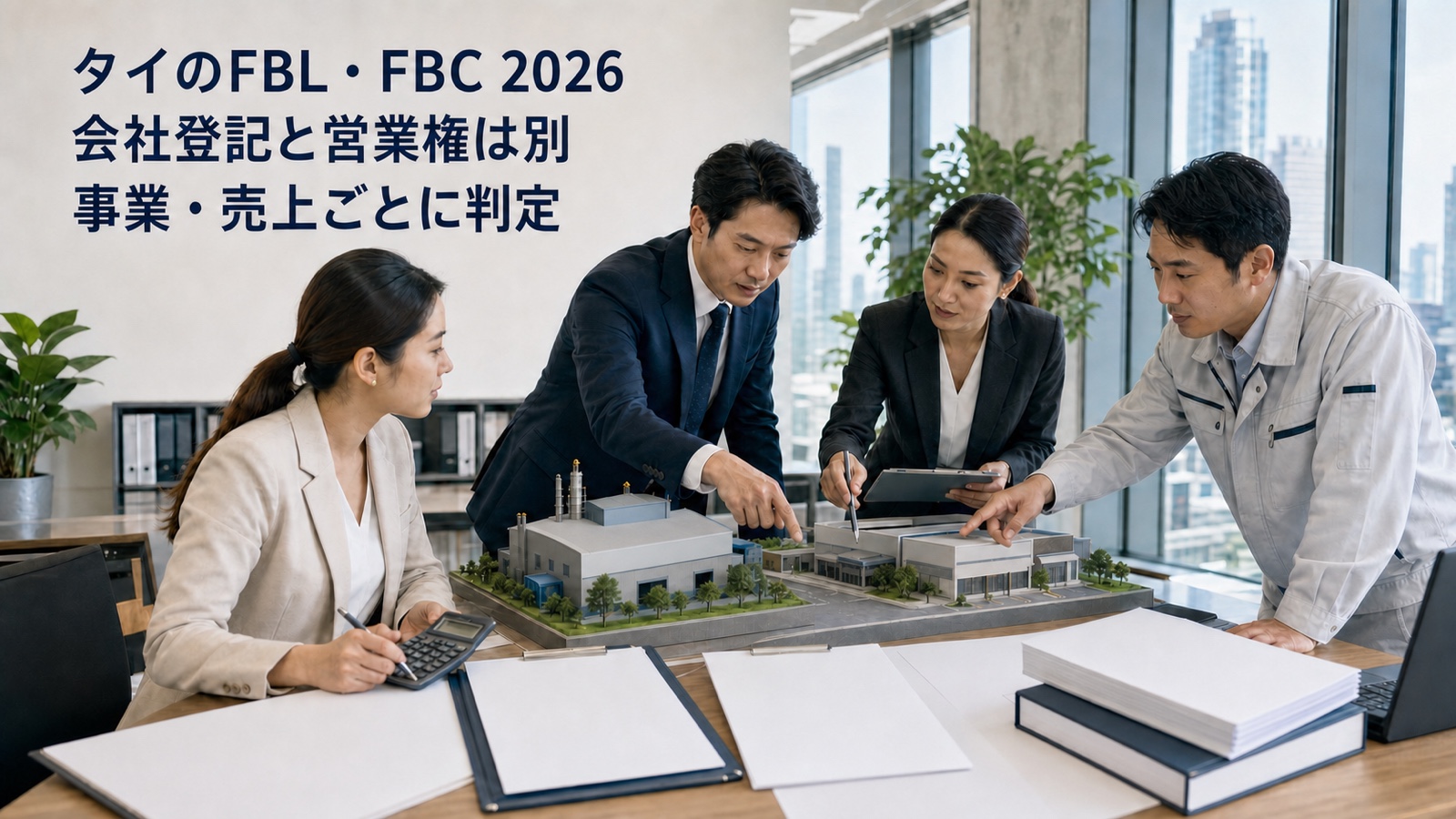 タイのFBL・FBCの違い【2026年】外国人事業法・BOI・申請ルート