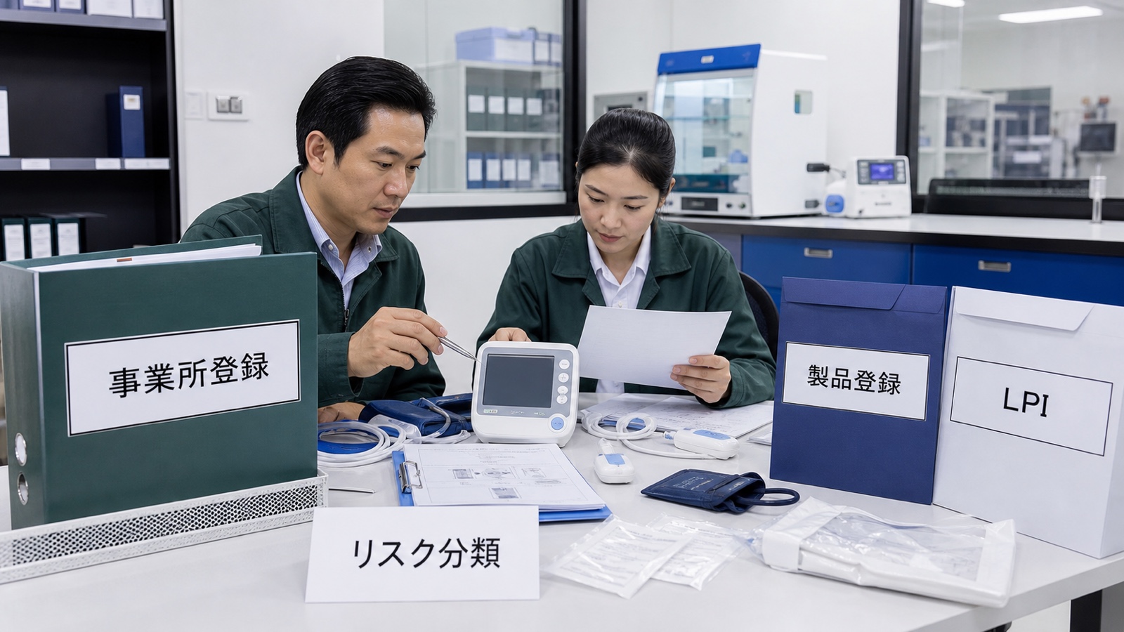 タイの医療機器輸入で事業所登録、リスク分類、製品資料、輸入許可、LPIを実機と照合する責任者
