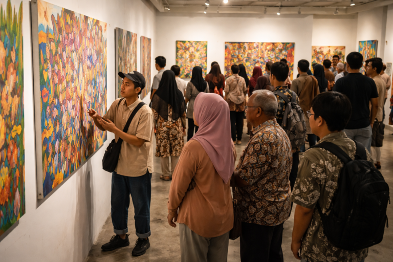 ジョグジャカルタ、異才アーティストの展覧会を開催