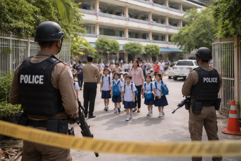 ノンタブリー県で学校銃器携帯議論、安全システム改善へ