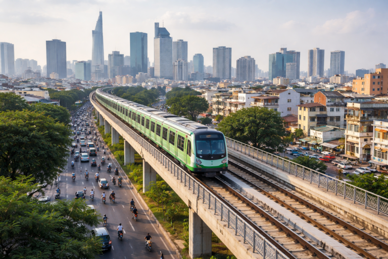 ホーチミン市、2030年までに地下鉄8路線255km完成へ
